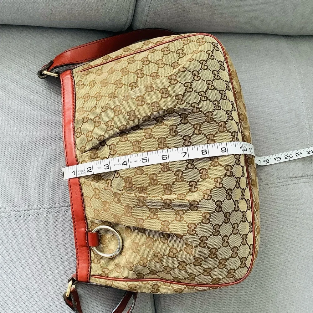 GUCCI canvas GG monogram shoulder bag 🌻 - Picture 5 of 16